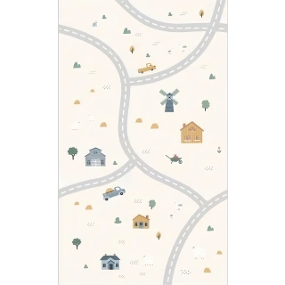 DinoDream Yard – бебешка кошара 120x120 см с мрежа | SONNE1305 - 5