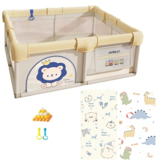 LionLee мека ограда за деца – модел 150x180 см с аксесоари | SONNE1311 - 1