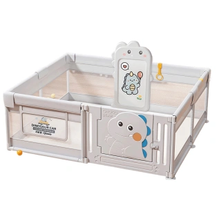 Ограда за игра DinoBox с баскетболен кош и магнитна дъска | SONNE1312 - 12