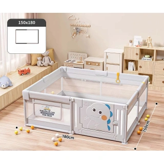 Ограда за игра DinoBox с баскетболен кош и магнитна дъска | SONNE1312 - 9