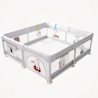 Мека ограда за игра DINO DRIVE S – 120x120 см с илюстрации | SONNE1313 - 2