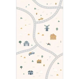 Мека ограда DINO DRIVE M – 150x180 см, модел с динозавърчета | SONNE1314 - 9